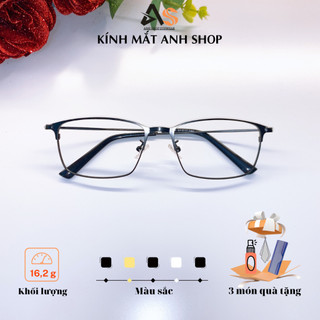 Gọng Kính kim loại vuông chất liệu kim loại g90-42A