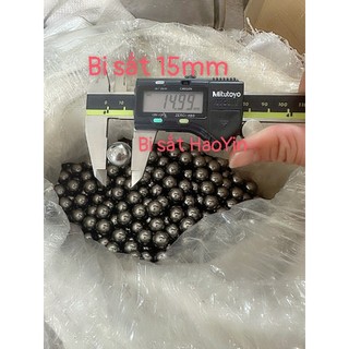[ Siêu rẻ - Hàng mới ] BI SẮT 15mm đặc ruột ( BÁN THEO VIÊN )