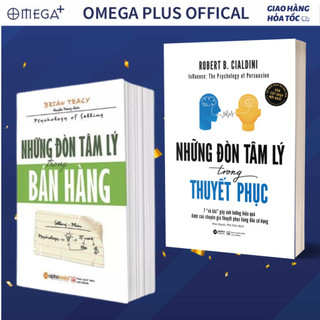 Lẻ/combo sách hay dành cho mọi seller thực chiến: những đòn tâm lý trong bán hàng + những đòn tâm lý trong thuyết phục