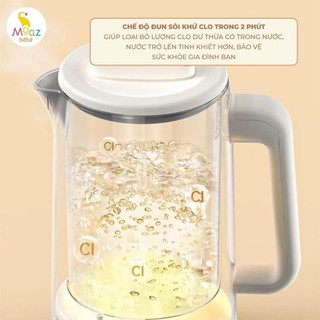 Ấm đun nước pha sữa Moazbebe MB070
