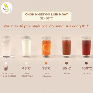 Ấm đun nước pha sữa Moazbebe MB070