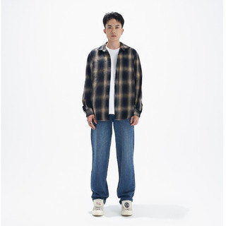 Quần jeans BOO Unisex In Logo Essential  Form Relax