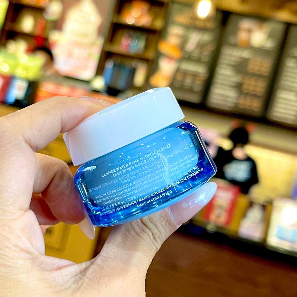 Kem Dưỡng Ẩm Cấp Nước Laneige Water Bank Hydro Cream Ex 20ML