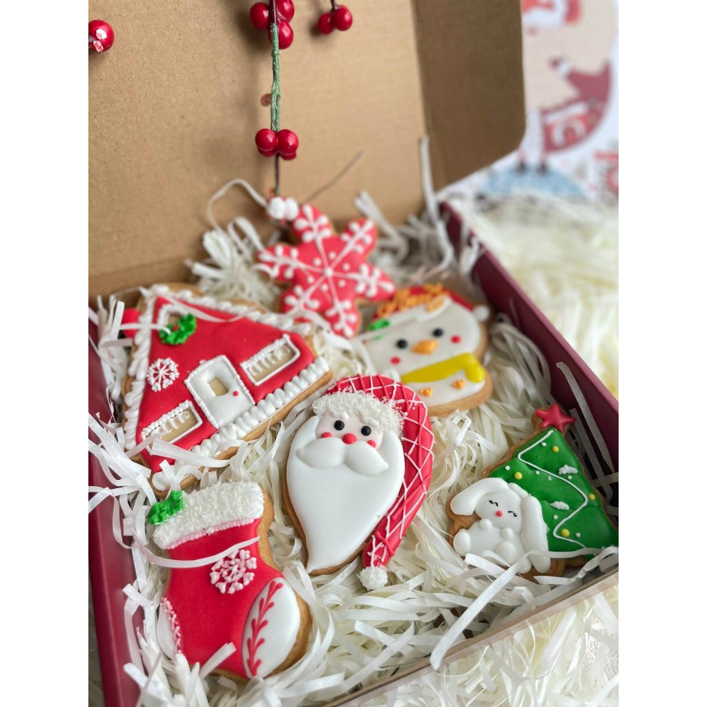 Bánh quy giáng sinh Icing Cookies Nhà Gạo