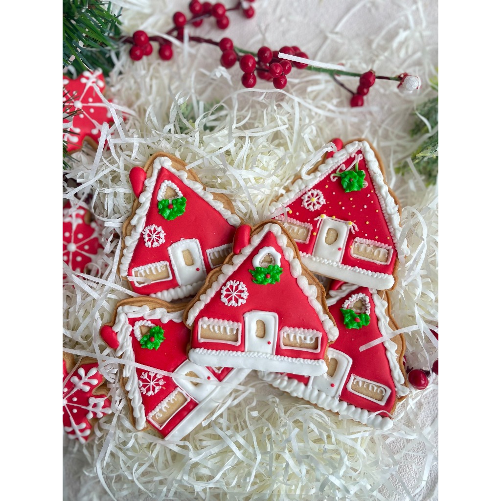 Bánh quy giáng sinh Icing Cookies Nhà Gạo