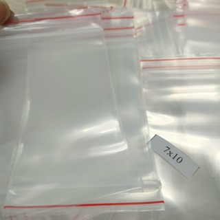 1kg túi zip chỉ đỏ các size
