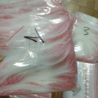 1kg túi zip chỉ đỏ các size