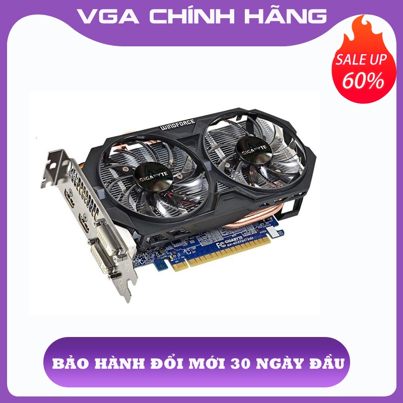 Card Màn Hình VGA GTX 750Ti , 650ti , 650 , 550ti, Hàng Đã Qua Sử Dụng, Bảo Hành Đổi Mới 30 Ngày Đầu