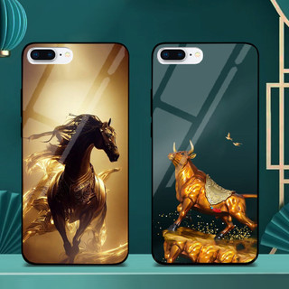 Ốp Lưng IPHONE 6,6S,6 PLUS,6S PLUS,7,8,7 PLUS,8 PLUS Mặt lưng kính cao cấp, thiết kế độc quyền 12 con giáp