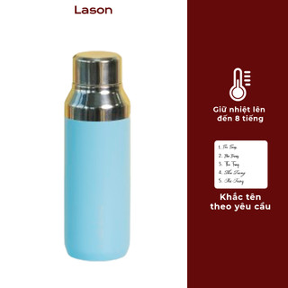 Bình nước giữ nhiệt Lason Bartending, bình đựng nước nóng lạnh văn phòng 400ml BN-GN22