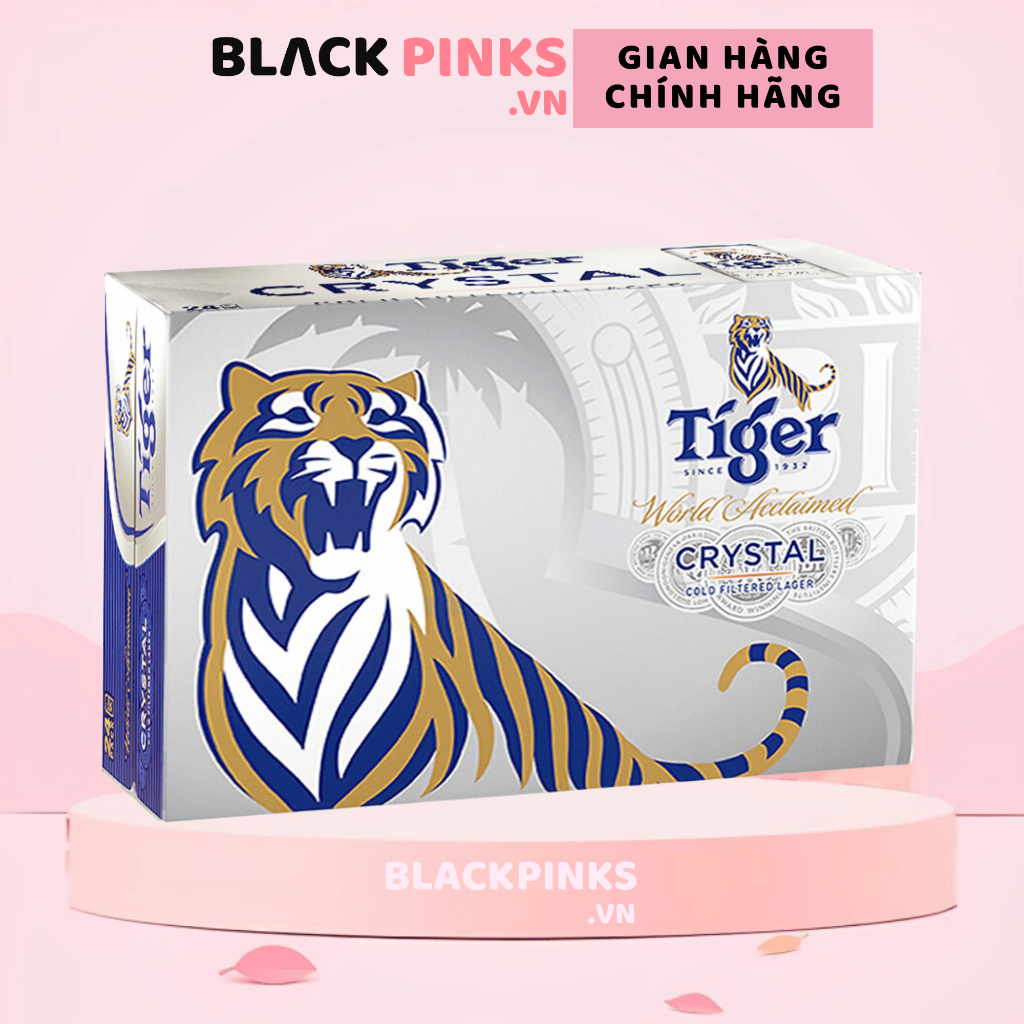 Thùng 24 lon bia Tiger Bạc 330ml