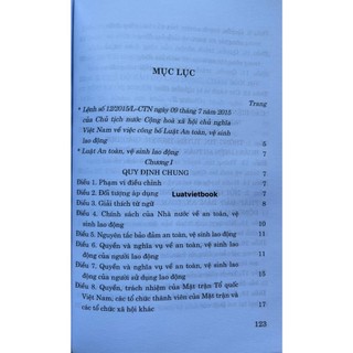 Sách - Luật An Toàn, Vệ Sinh Lao Động (Hiện Hành)