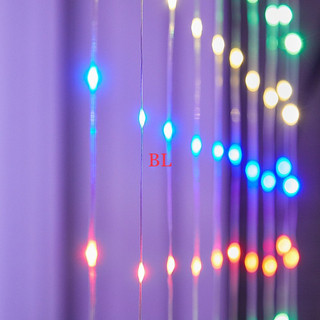 Đèn rèm mành mưa led rủ mành đèn led thả mành trang trí ngoài trời trang trí