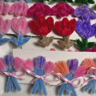Kẹp Tóc Handmade Bằng Kẽm Nhung