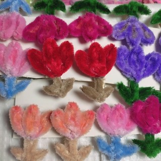 Kẹp Tóc Handmade Bằng Kẽm Nhung