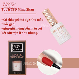 Gel Base, Top, Lì, Cứng cao cấp CSD 15ml