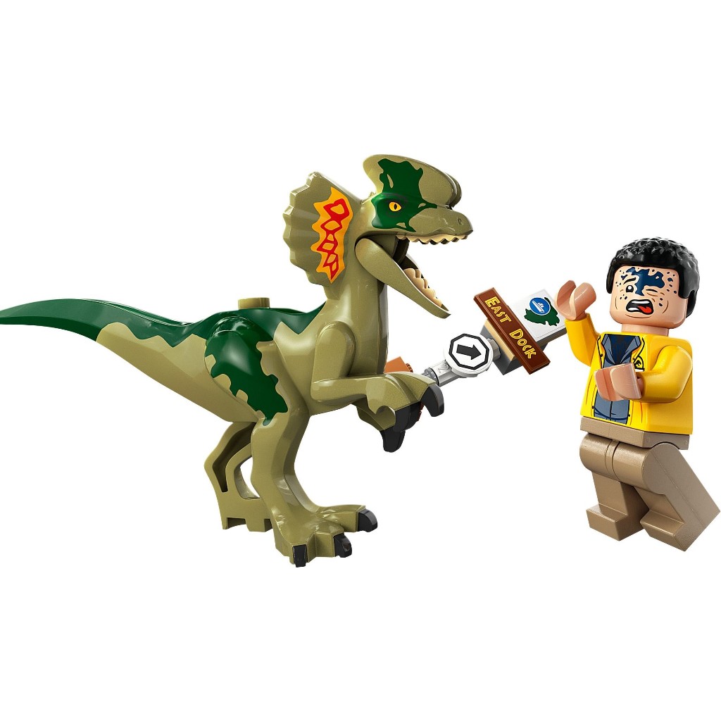 LEGO Jurassic World 76958 Tập kích Khủng long Dilophosaurus