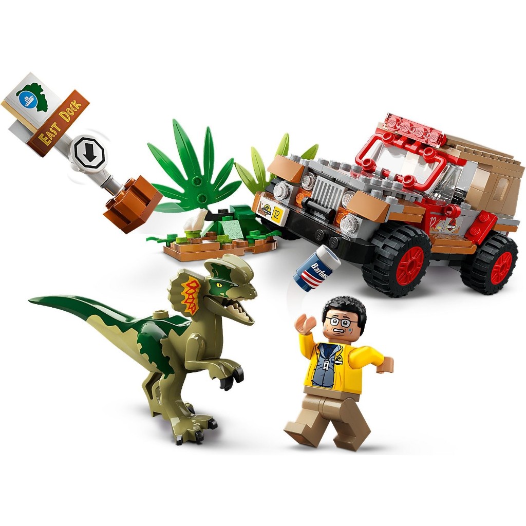 LEGO Jurassic World 76958 Tập kích Khủng long Dilophosaurus