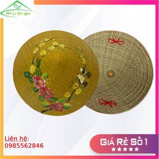 Nón cỏ bàng - Nón vẽ