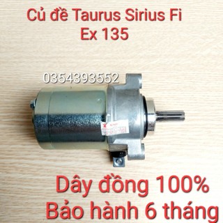 Củ đề sirius Fi,taurus,exciter 135 5 số