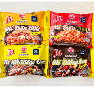 Mì trộn jin tương đen / xốt vang / trộn bò bbq gói 80g
