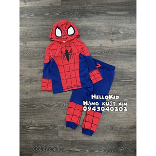 Bộ hoodie người nhện cho bé