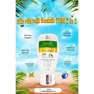 Sữa rửa mặt Seatalk THM,siêu mát bạc hà