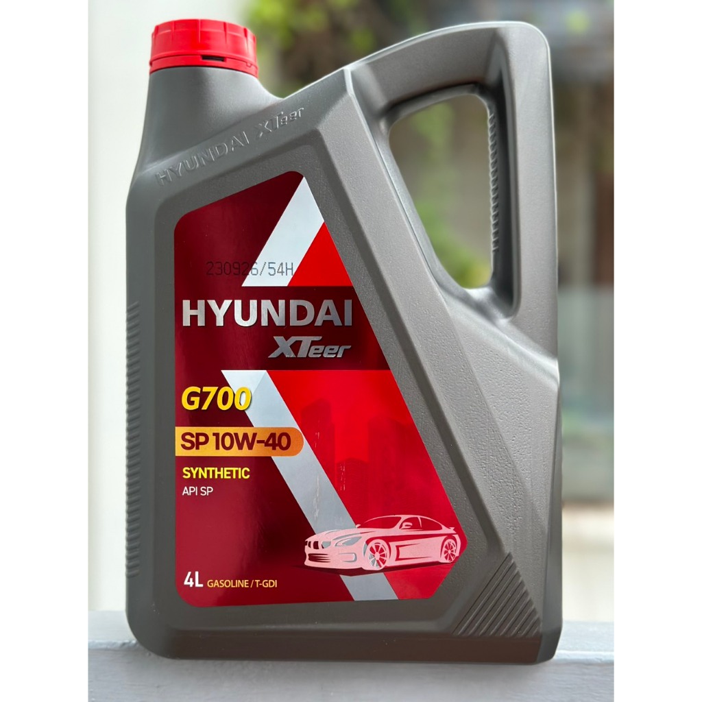 Dầu nhớt ô tô máy xăng HYUNDAI XTEER Gasoline G700 10W40_SP_4L