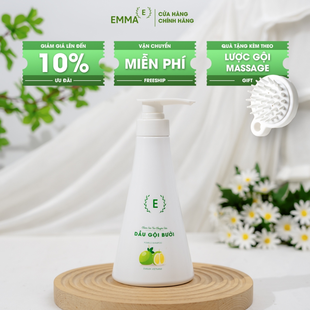 EMMA - Chăm sóc Tóc Chuyên Sâu - Dầu Gội Bưởi