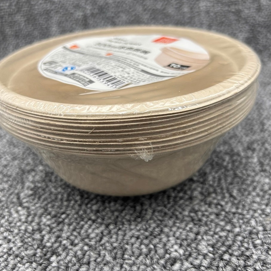 Bát giấy bã mía 10 cái