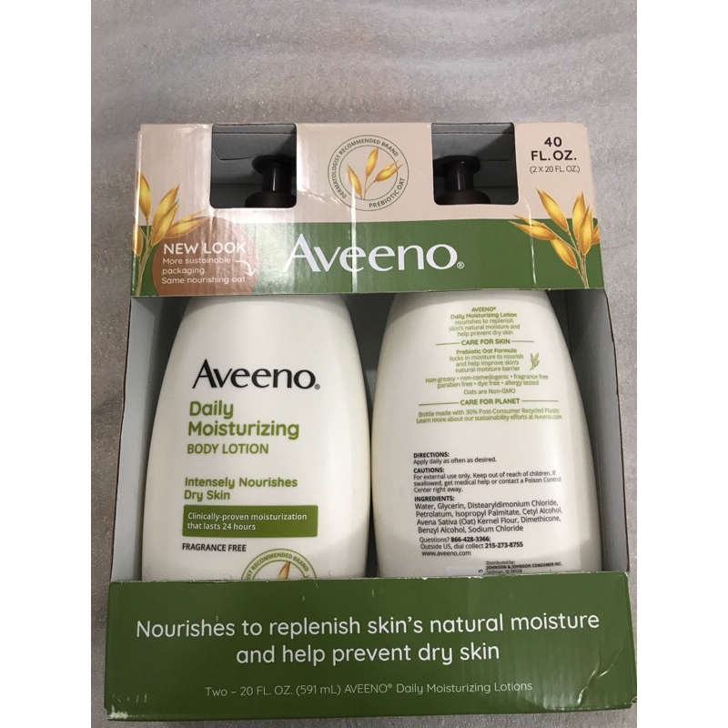 Sữa dưỡng thể Aveeno daily moisturizing lotion 591ml
