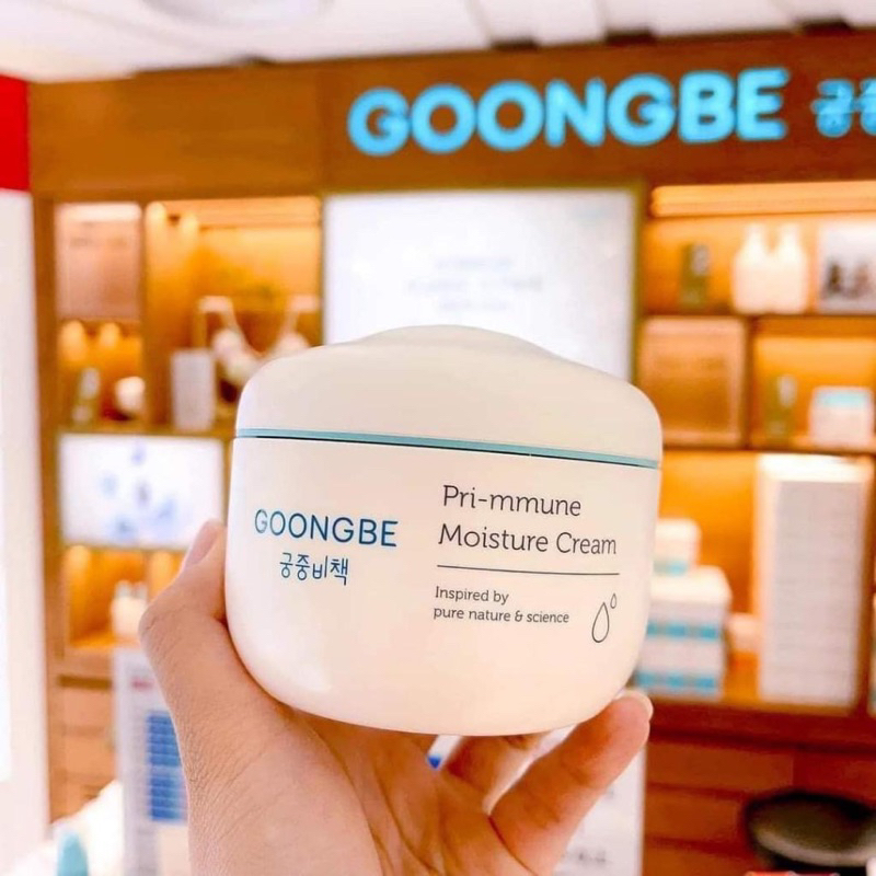 Kem Dưỡng Da GOONGBE Pri-mmune Moisture Cream 180ml Cho Em Bé Và Da Nhạy Cảm