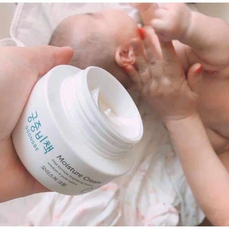 Kem Dưỡng Da GOONGBE Pri-mmune Moisture Cream 180ml Cho Em Bé Và Da Nhạy Cảm