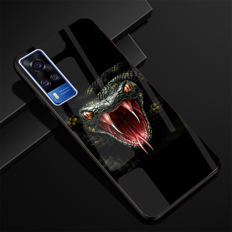 Ốp Lưng VIVO Y51 2020,Y53s ,Y72 5G Mặt lưng kính cao cấp, thiết kế độc quyền 12 con giáp