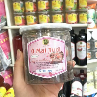 Ô mai đào, ô mai tươi chua ngọt mặn ăn cực cuốn