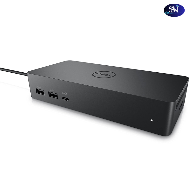 Dock Dell Displaylink UD22 hỗ trợ xuất 4 màn hình 4k 60hz cho Laptop, chuyển đổi các cổng kết nối.