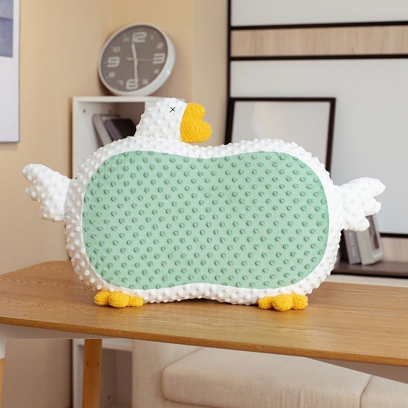 Gối cao su non thiên nga cho bé siêu êm nâng niu giấc ngủ của bé , Gối đầu cho bé kích thước 35x55cm mẫu mới 2023
