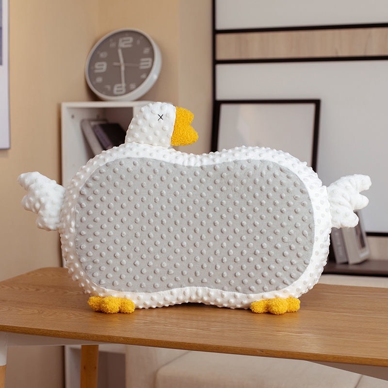 Gối cao su non thiên nga cho bé siêu êm nâng niu giấc ngủ của bé , Gối đầu cho bé kích thước 35x55cm mẫu mới 2023