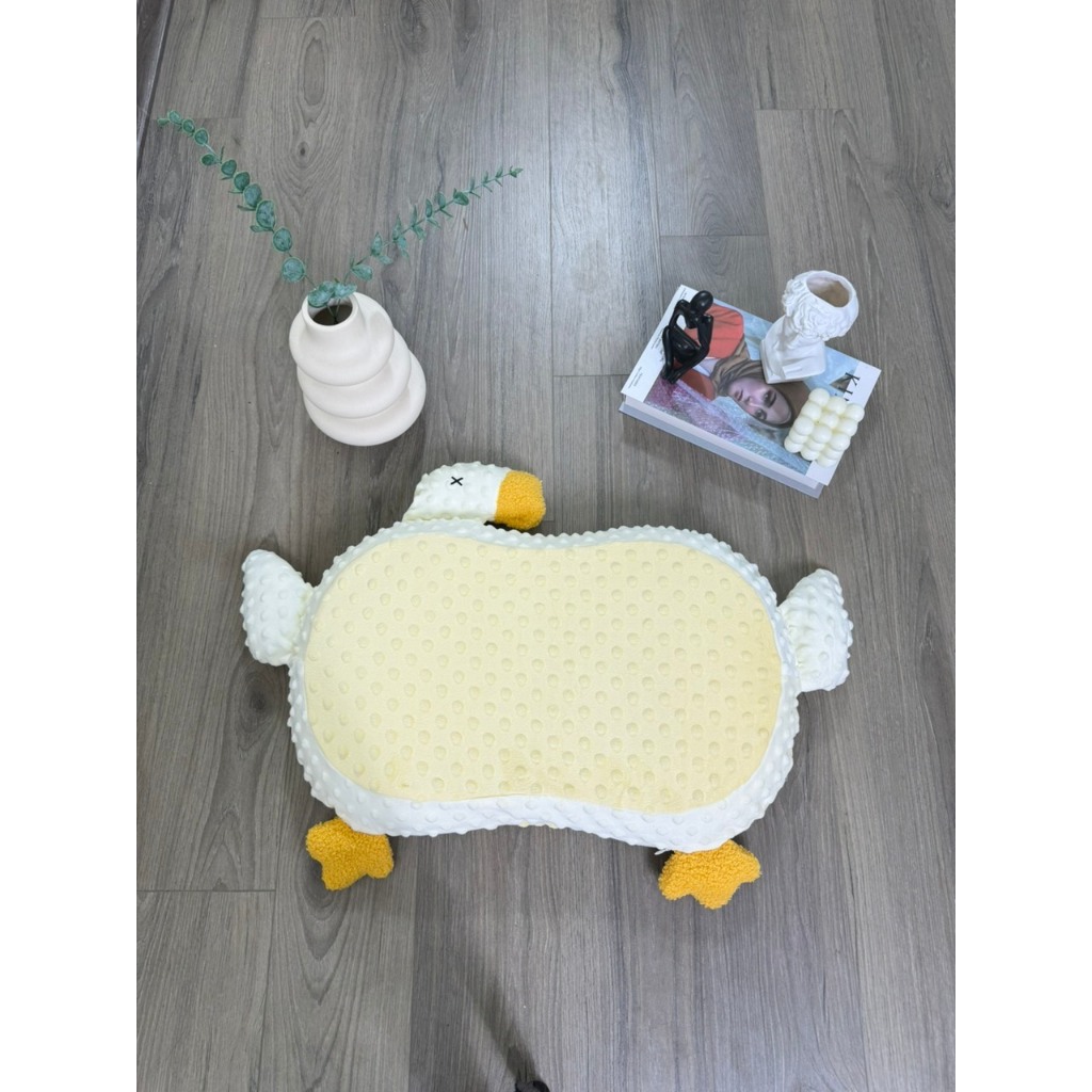 Gối cao su non thiên nga cho bé siêu êm nâng niu giấc ngủ của bé , Gối đầu cho bé kích thước 35x55cm mẫu mới 2023