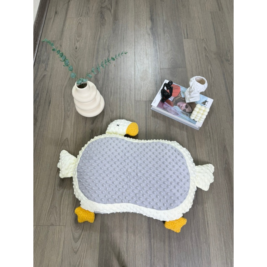 Gối cao su non thiên nga cho bé siêu êm nâng niu giấc ngủ của bé , Gối đầu cho bé kích thước 35x55cm mẫu mới 2023