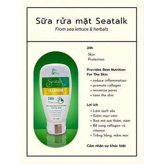 Sữa rửa mặt Seatalk THM,siêu mát bạc hà
