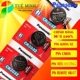 Vỉ 5 viên pin panasonic cr2032/ cr2025/ cr2016/ cr1220/ cr1616/ cr1620/ cr1632/ cr2430/ cr2450