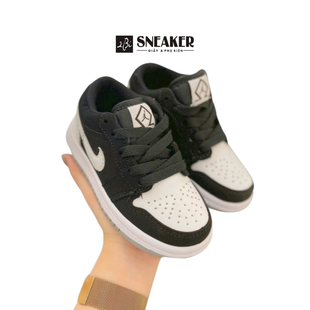 Giày trẻ em jordan low panda diamond cao cấp TE