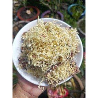 cơm cháy gạo lứt tím chà bông 500gr