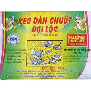 2 miếng keo dán chuột Đại Lộc
