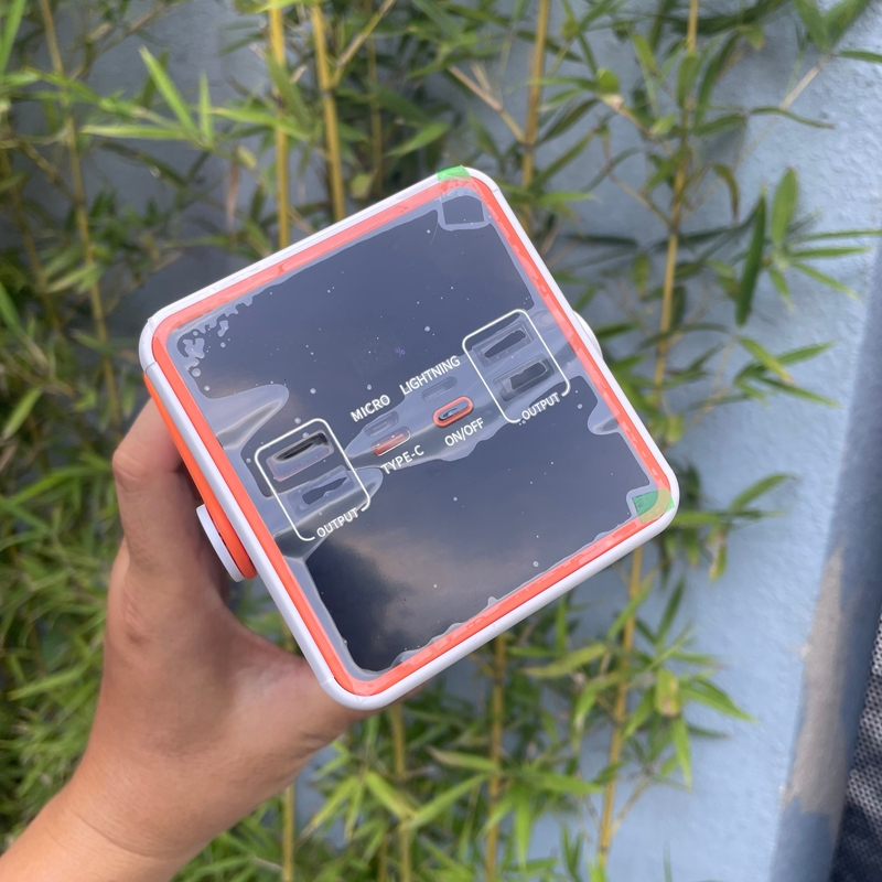 Pin dự phòng sạc nhanh PHANTOM P9 siêu khủng 90000mAh tích hợp 28 led - hỗ trợ QC 22.5 và PD 20W