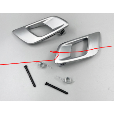 Tay mở cửa trong sơn bạc Ford Ranger (2012-2022), Everest (2012-2022), Mazda BT-50 (2012-2022)