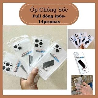 Ốp Điện Thoại Trong Suốt Chống Sốc Cho 11 PRO MAX 12 12 PRO 12 PROMAX 11 PRO MAX 12X XS XR XS MAX 8 7 6 6S PLUS
