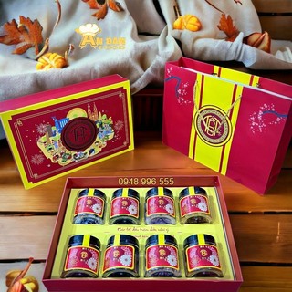 [ Sỉ ] Hộp Quà Mứt Tết Ô Mai Xí Muội Cao Cấp - Quà Tặng Doanh Nghiệp Hộp Sang Trọng Biếu Đối Tác Người Thân Tết 2024