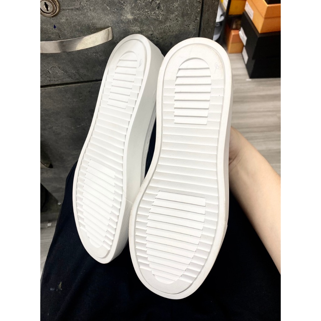 Giày slipon nam vân dập đơn giản DO
